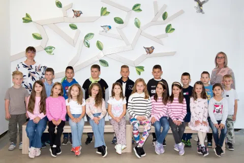 2.A osztály tablóképe