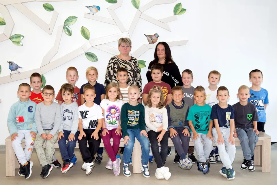 1.A osztály tablóképe